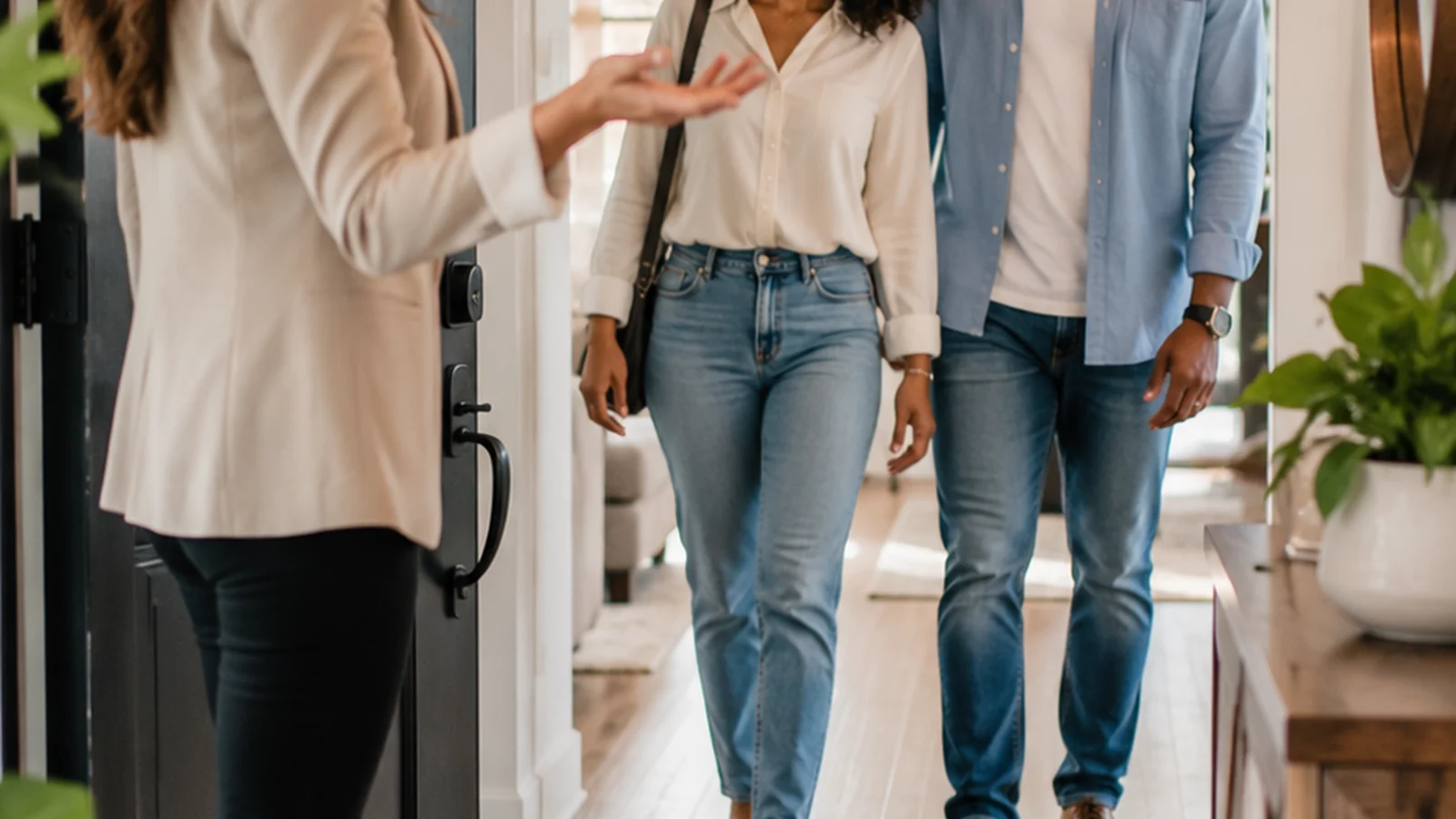 friendly home tour entryway moment