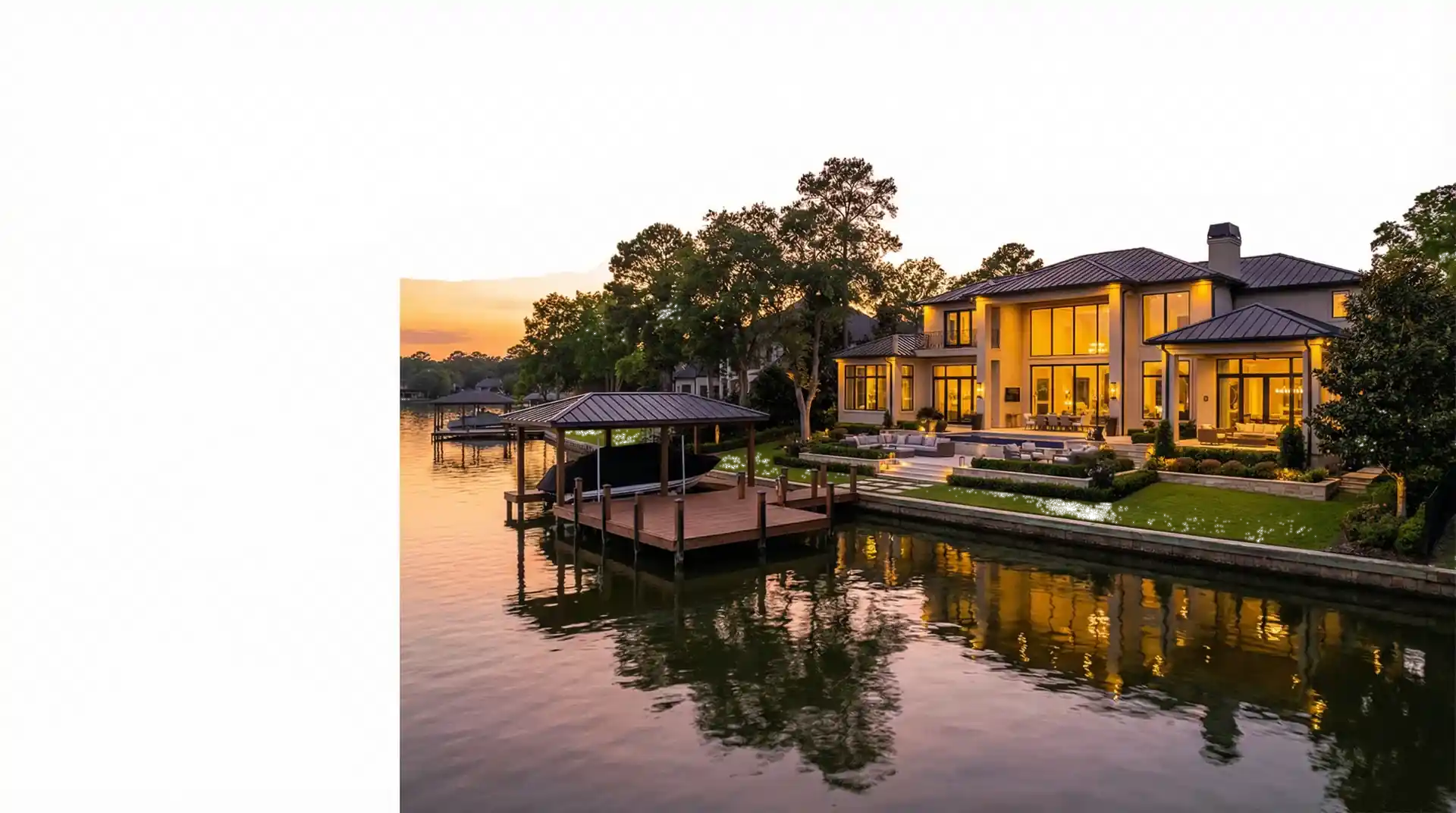 Lake Houston waterfront estate